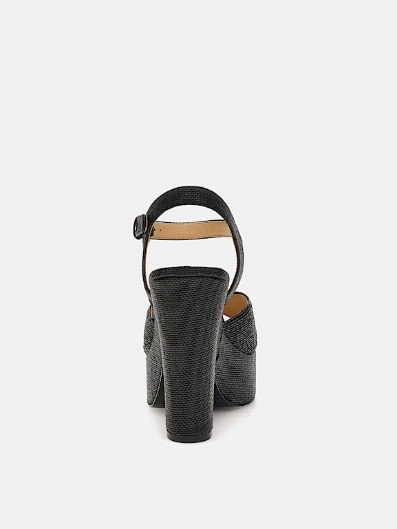 Womens straw sandals on sale