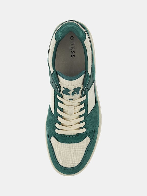 Guess green shoes on sale