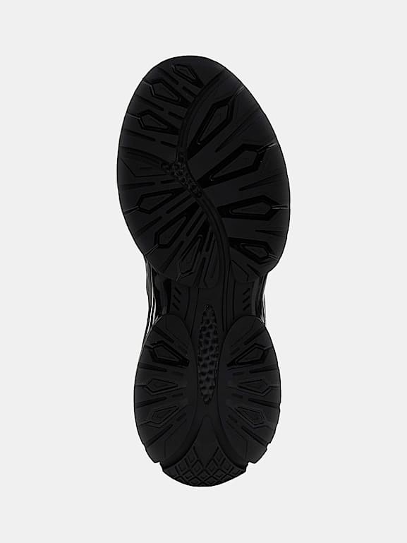 GUESS Belluno running shoes with croc print patent leather