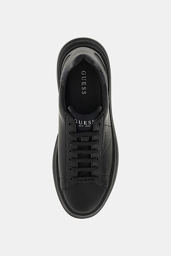 GUESS Tirry, Men's Trainers, Logo Black Multi 001, 45 EU