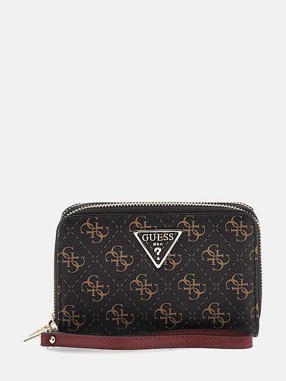 GUESS Set portafoglio e cintura 4G logo