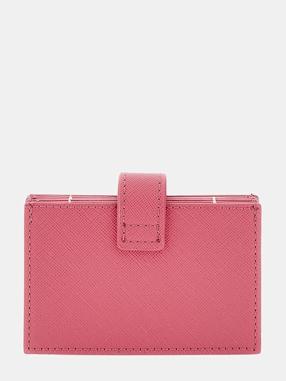 GUESS 4G logo wallet and keychain set Women