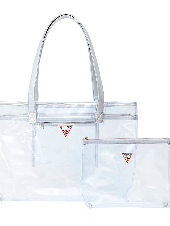 Guess clear tote sales