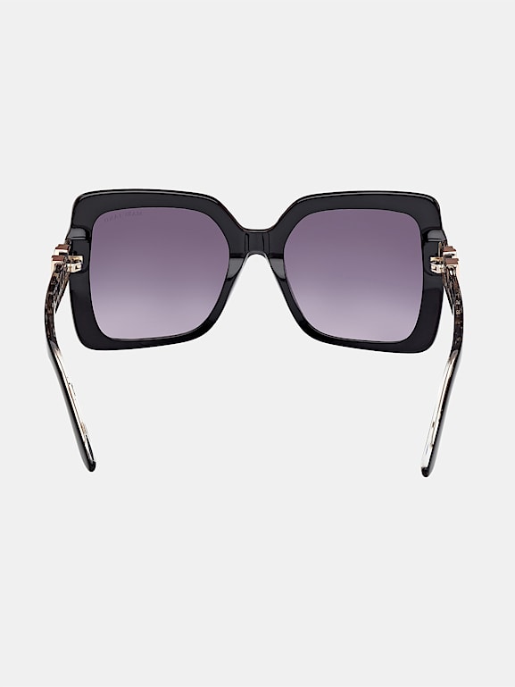 GWAWG Lunettes De Soleil Papillon Sans Monture Lunettes De Soleil De