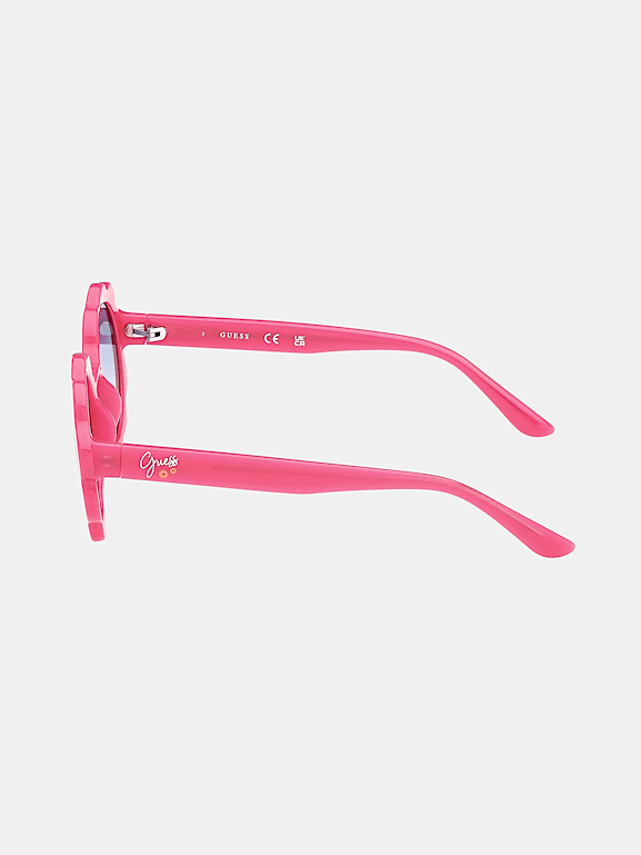 Pink guess glasses clearance