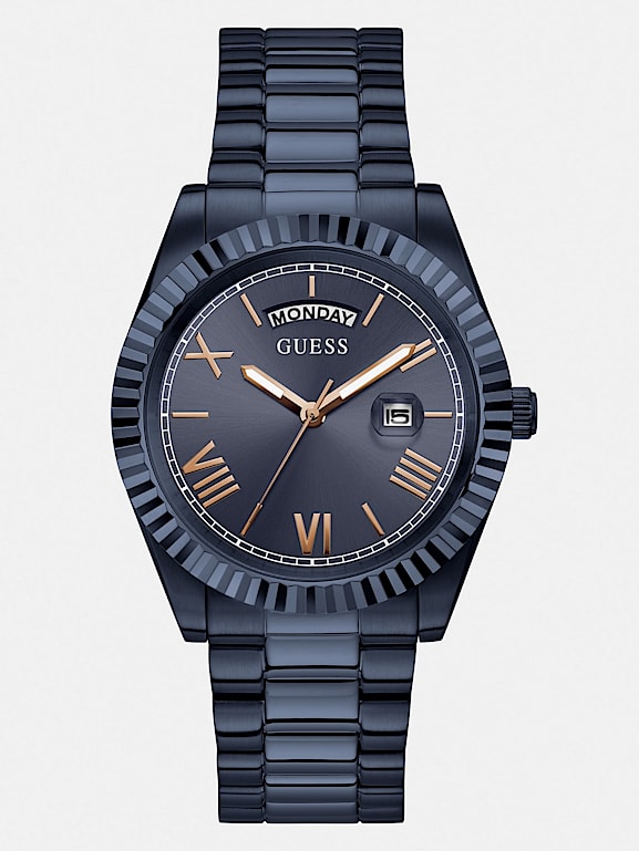 Guess blue outlet watch price