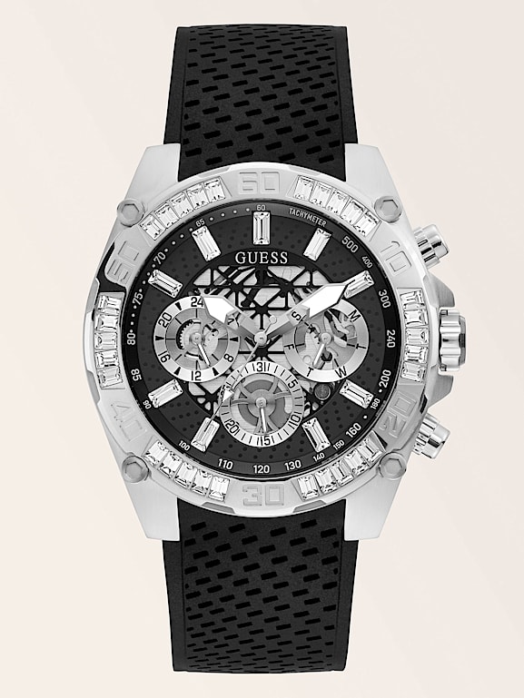 GUESS CRYSTAL MULTIFUNCTION WATCH Men