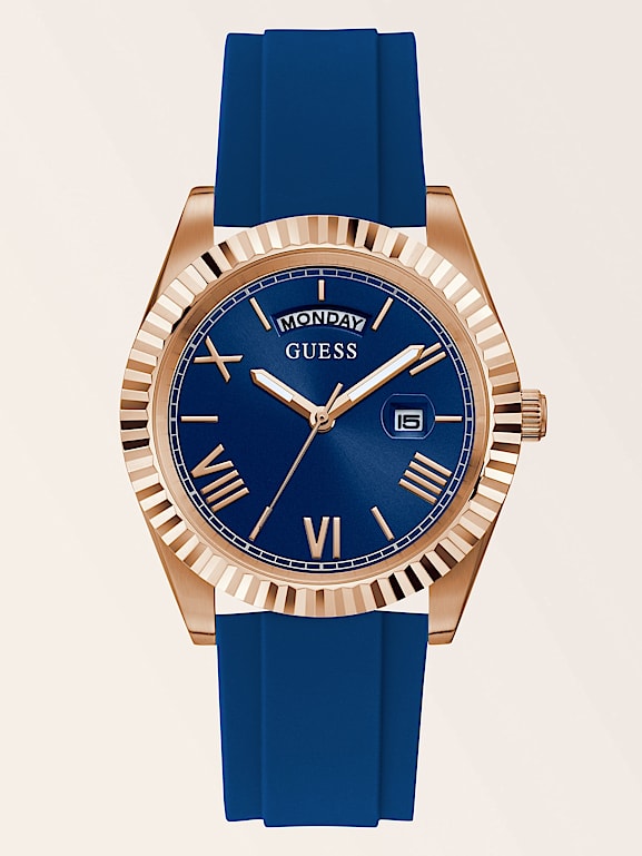 Guess discount horloge blauw
