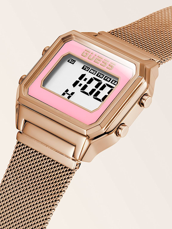 Guess digital watch women's deals