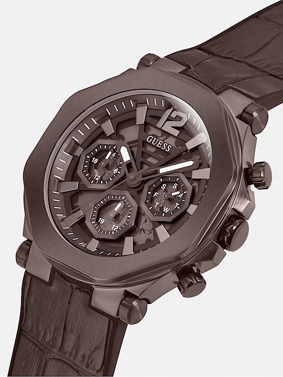 GUESS Multi function steel watch