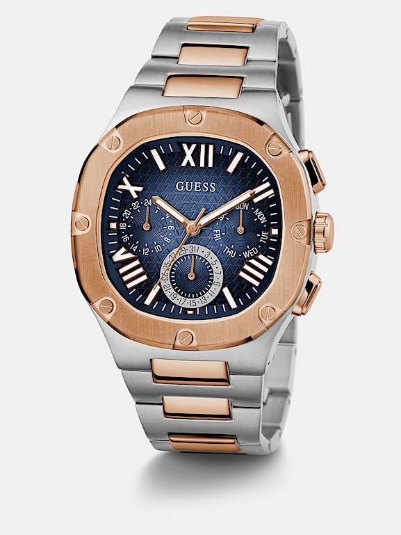 GUESS Multi function steel watch