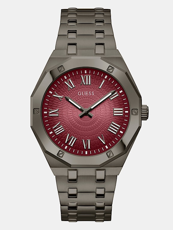 GUESS Steel analogue watch