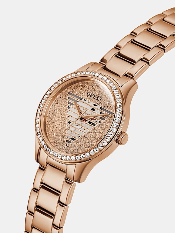 Watch with store triangle logo