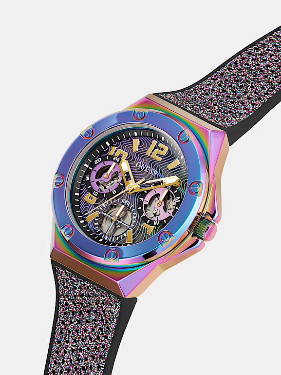 GUESS Multifunctioneel horloge met glitter Dames