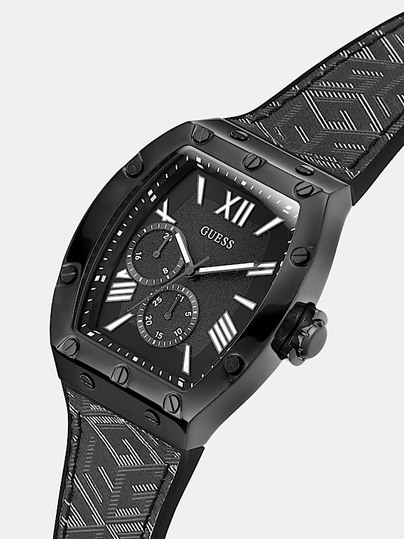 Guess hotsell carbon watch