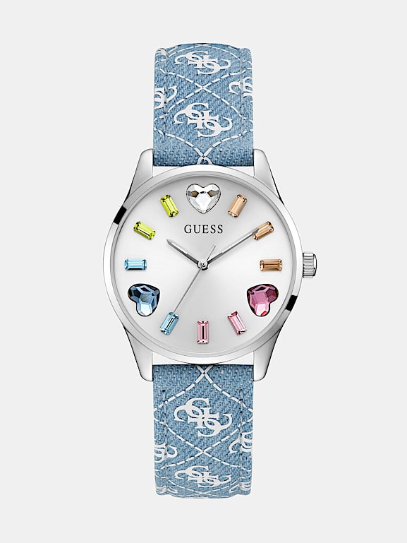 Reloj guess con best sale piedras