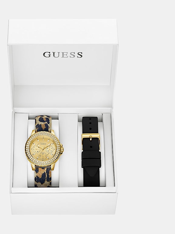 GUESS Multi function watch with interchangeable strap Women