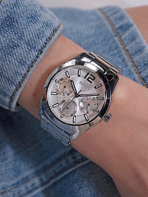 Dameshorloge zilver guess on sale