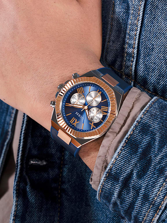 Denim guess watch online