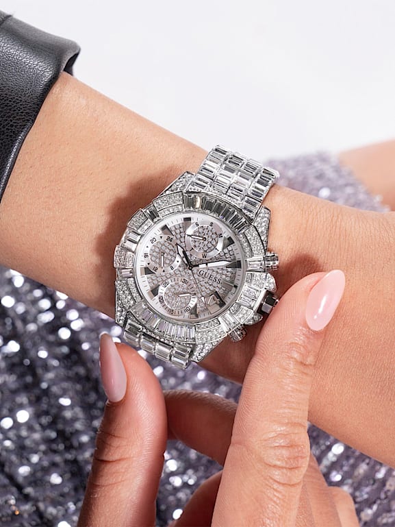 Guess watch iced out store