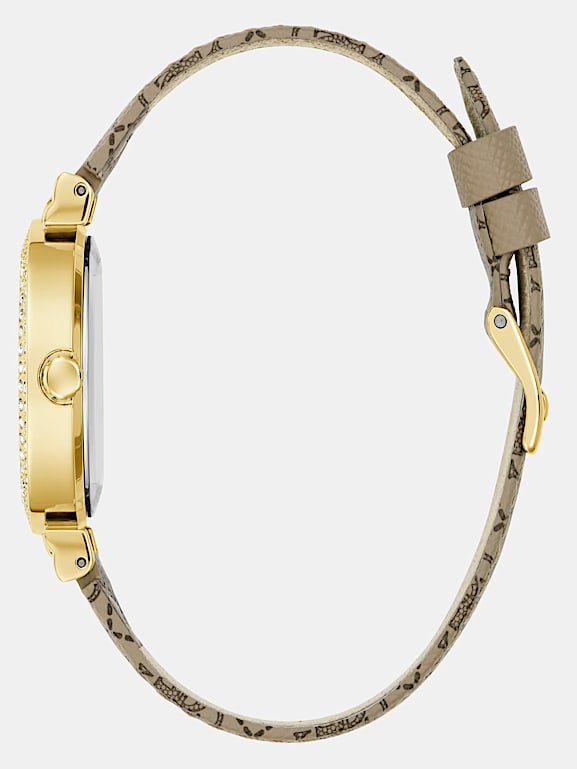 Guess Orologio Analogico Quarzo Donna con Cinturino in Acciaio Inox W1142L4