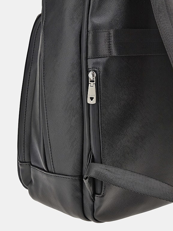GUESS Certosa Saffiano Smart Backpack Men