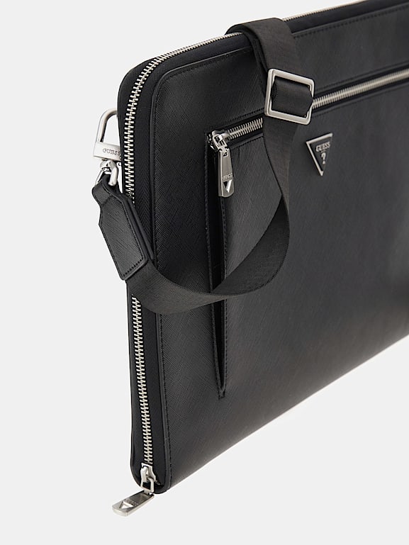 GUESS Certosa Saffiano Eco document holder Men