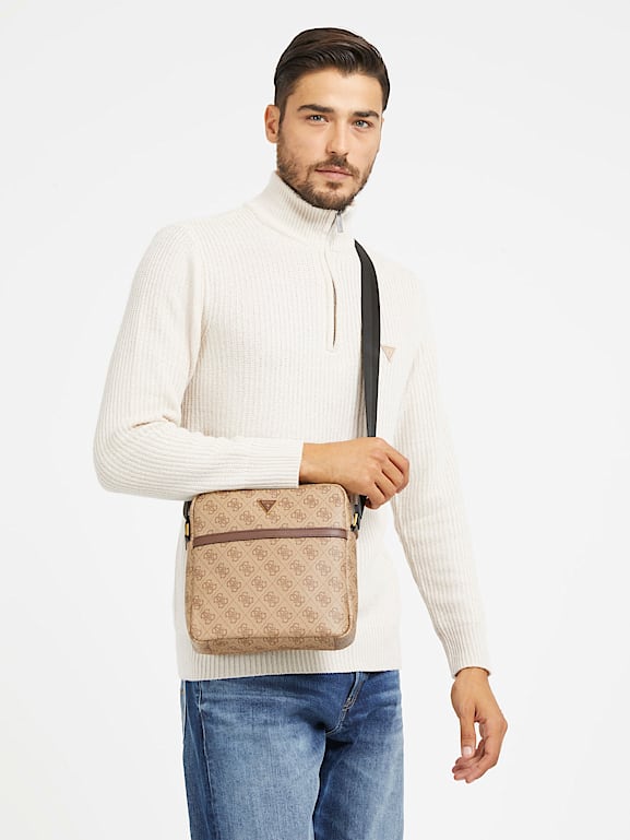 Vezzola 4g logo crossbody bag clearance