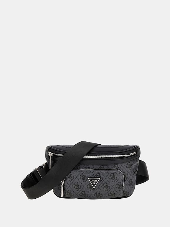 Guess black bum bag 2025