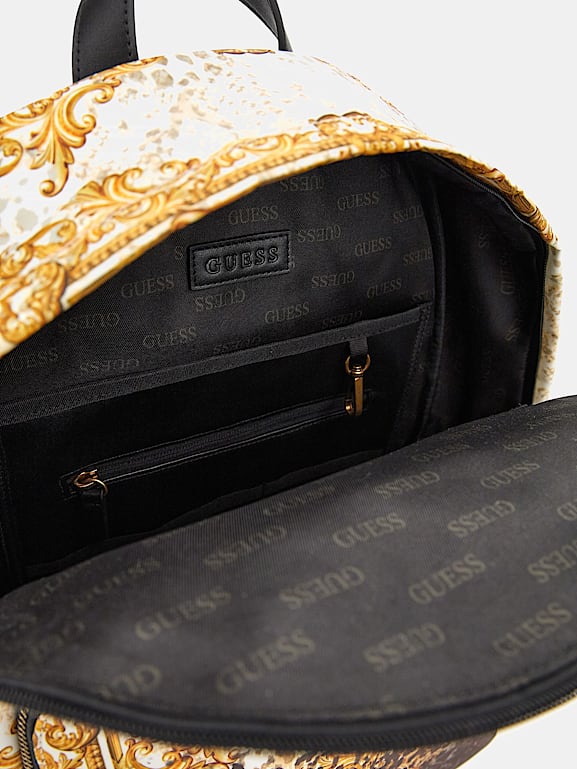 Guess backpack gold store