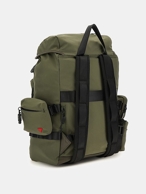 GUESS® Multifunktionaler Rucksack Nylon Eco Herren