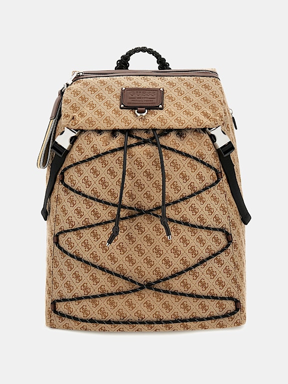Guess drawstring backpack hot sale