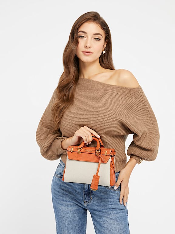 Sac guess 2025 effet croco