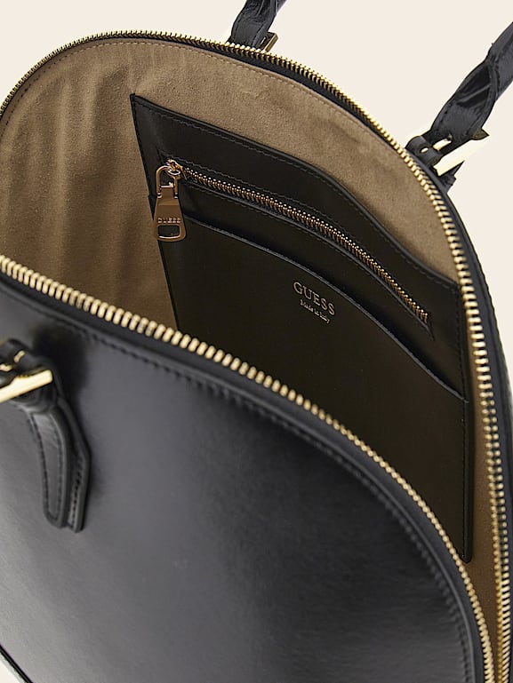GUESS Henkeltasche Adele Echtleder Damen