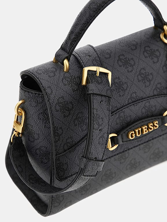 Bolso Guess Logotipo de 4G Basic Negro