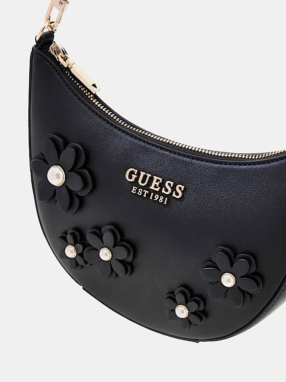 Floral Guess 1981 Handbag GUESS® Zaria Floral Mini Shoulder Bag Women