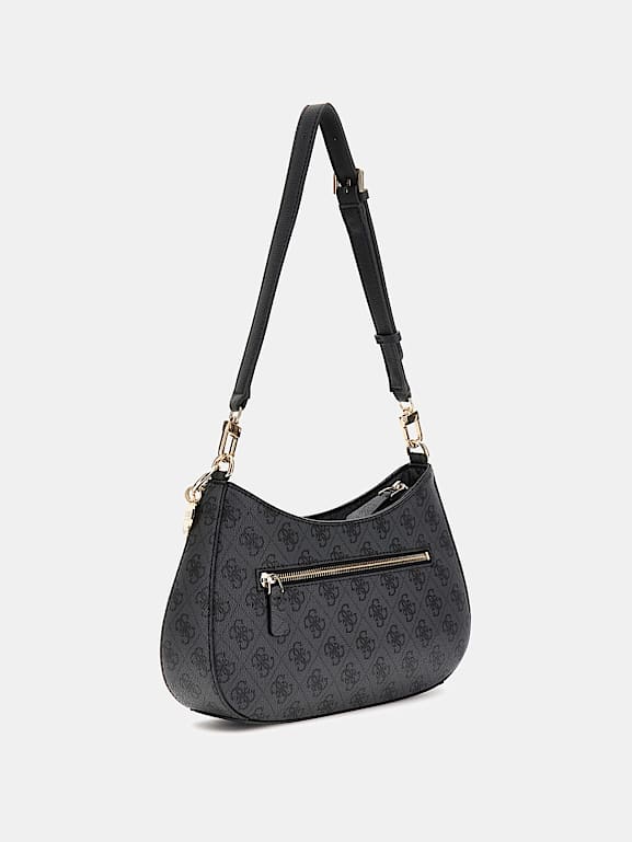 Borsa guess nera a spalla outlet