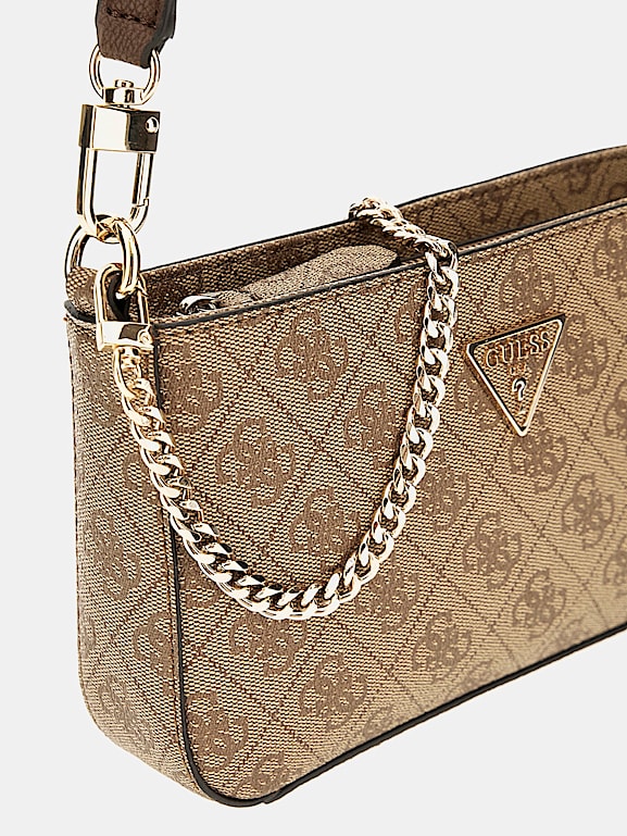 GUESS Mini Schultertasche Noelle 4G Logo