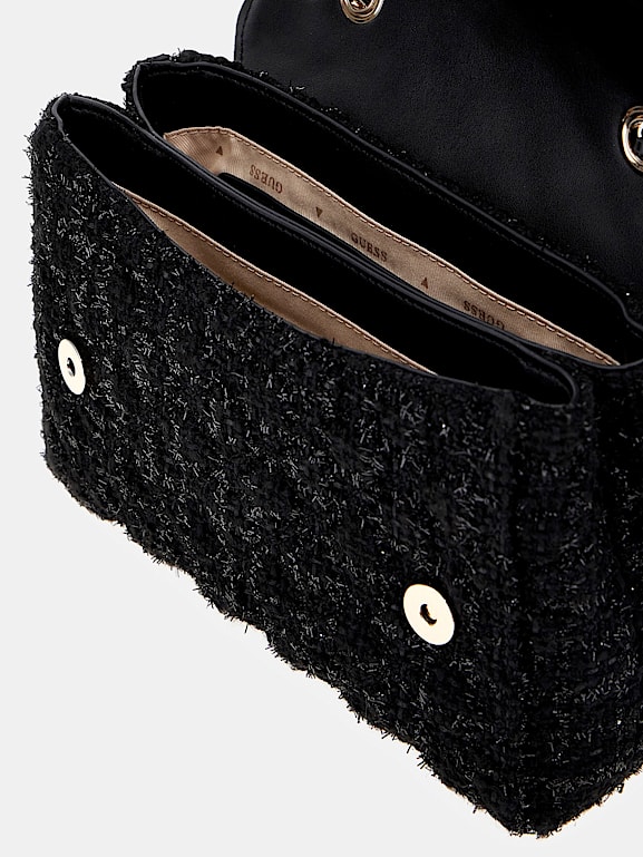 Black tweed bag online