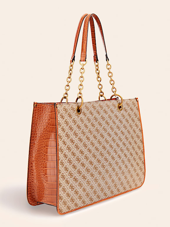 Bolso shopper Aviana logotipo 4G Mujer GUESS Colecciones pasadas