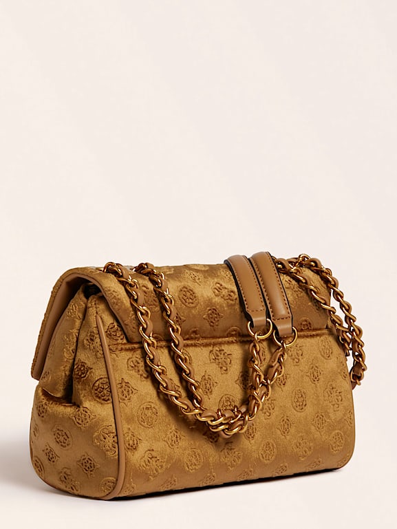 Mia logo crossbody bag guess discount