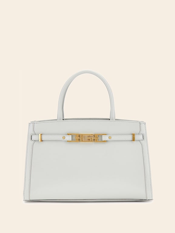 GUESS Bolso de mano Cristina de cuero aut ntico Mujer