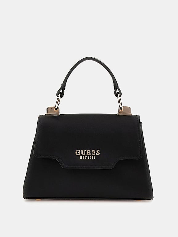 GUESS Mini sac main Velina satin Femme