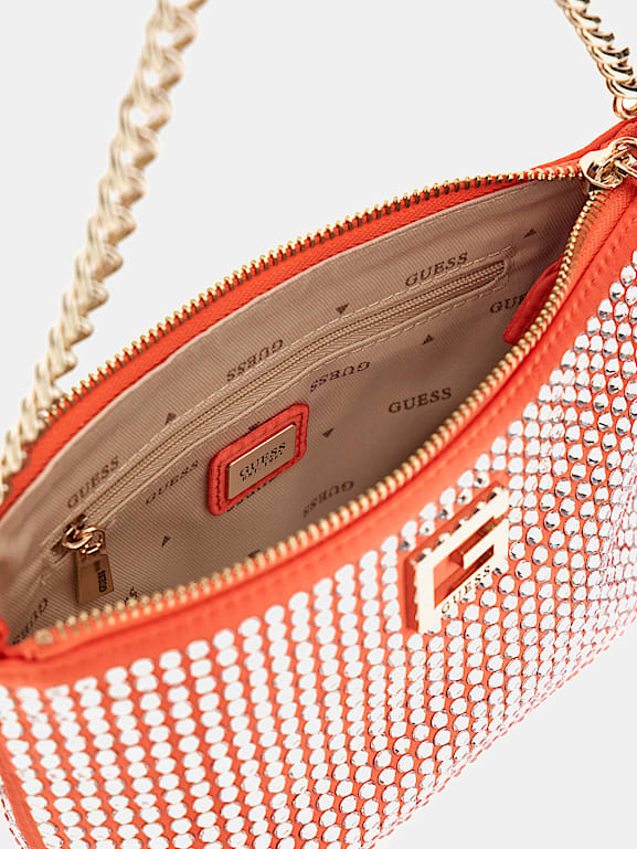 Guess top orange bag