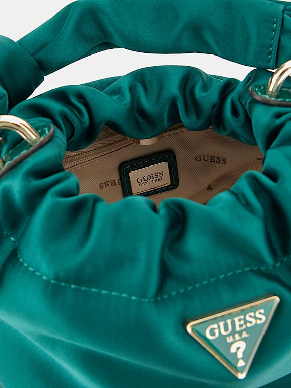 GUESS Twiller satin mini handbag