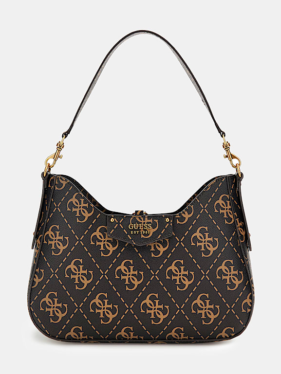 Guess kamryn q logo cheap tote
