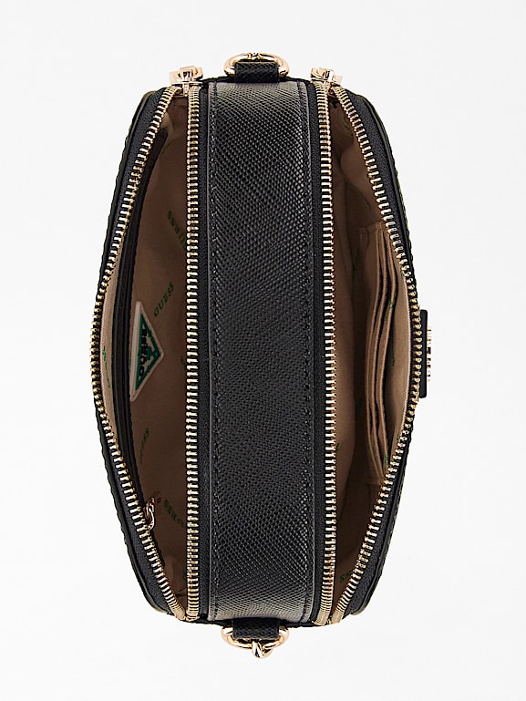 GUESS Alexie saffiano mini crossbody Women