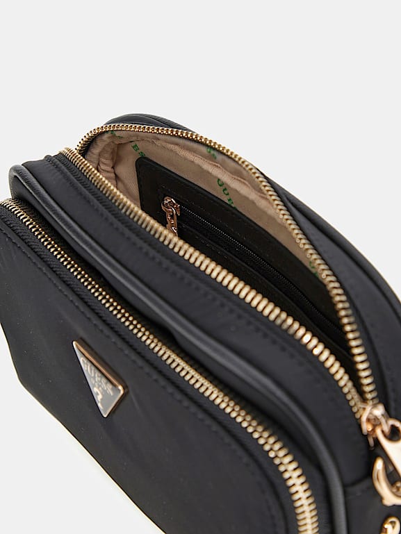 GUESS Mini Umhangetasche Gemma Saffian Optik Damen