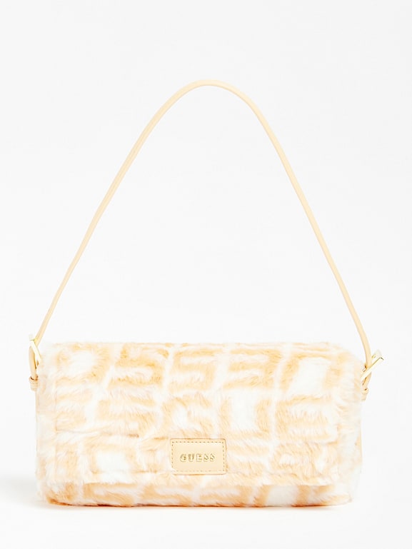 Guess fur bag sale