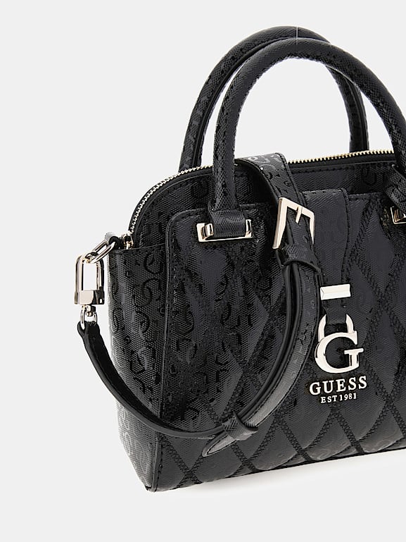 Bolso Guess Logotipo de 4G Basic Negro